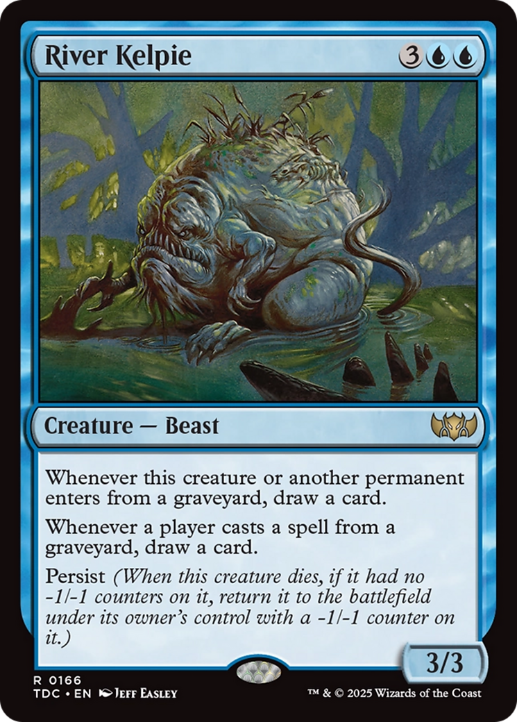River Kelpie [Tarkir: Dragonstorm Commander] | Mega City Incorporated