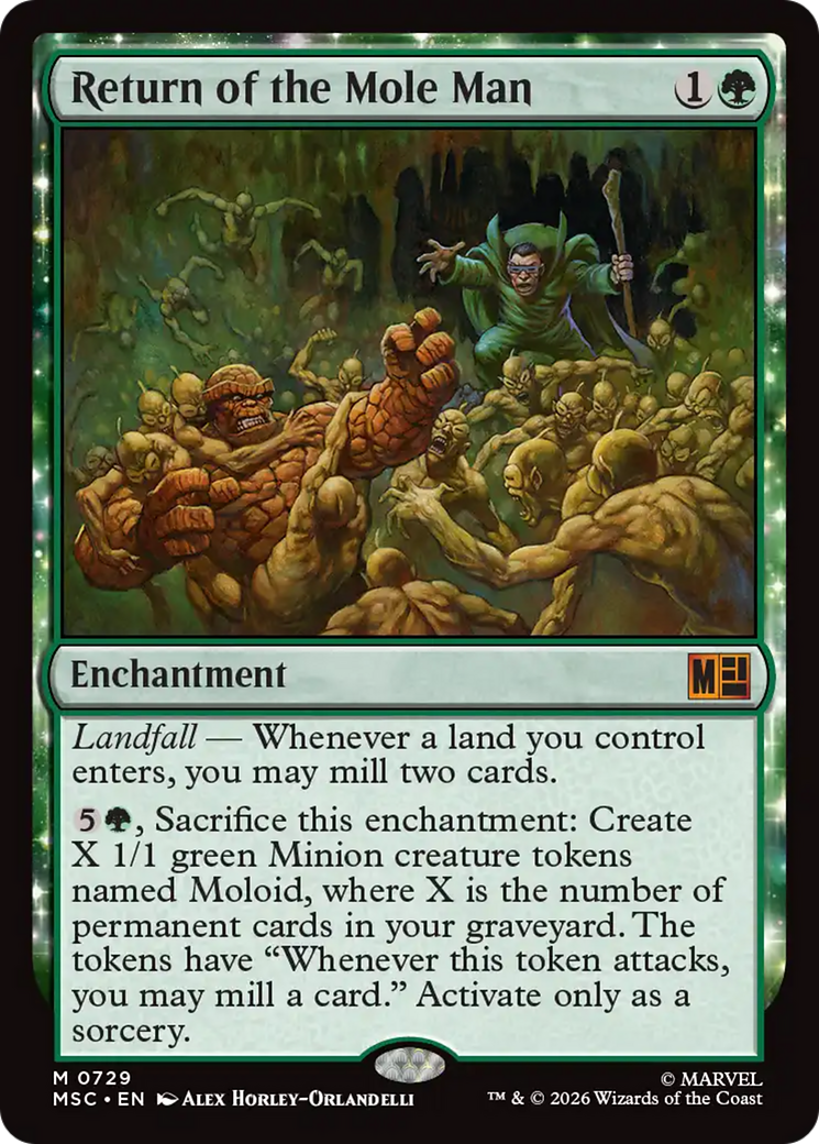 Return of the Mole Man [Marvel Super Heroes Commander] | Mega City Incorporated