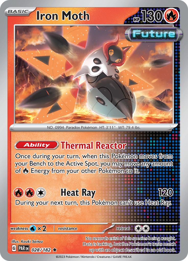 Iron Moth (028/182) [Scarlet & Violet: Paradox Rift] | Mega City Incorporated
