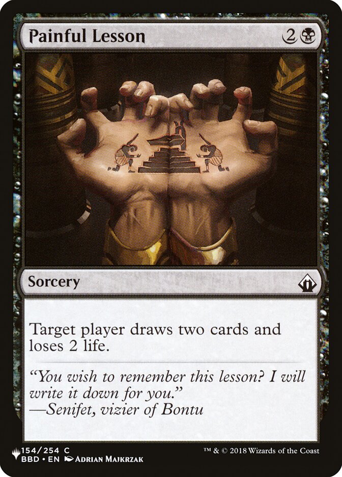 Painful Lesson [The List] | Mega City Incorporated