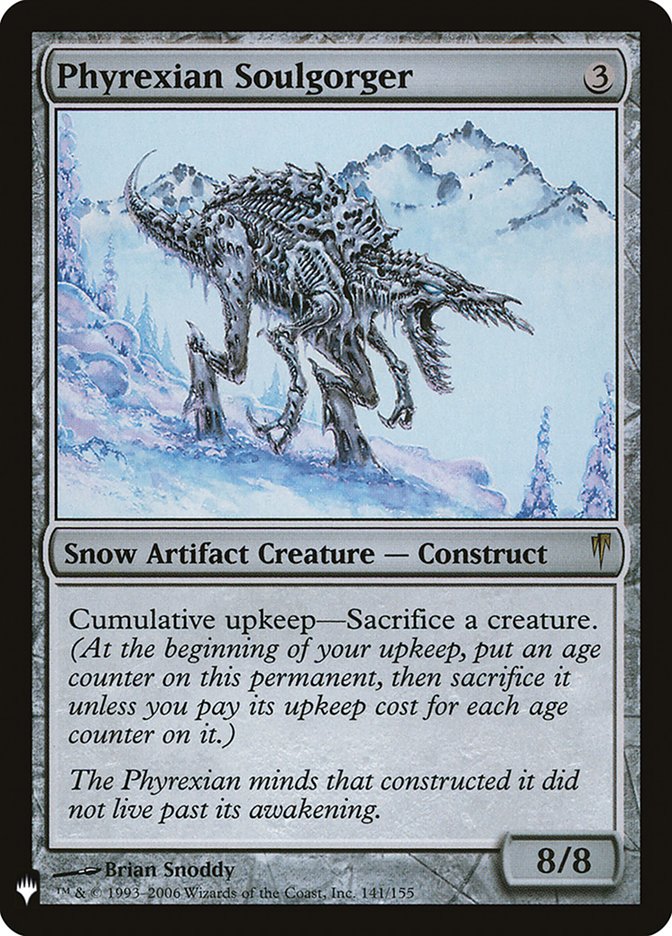 Phyrexian Soulgorger [The List] | Mega City Incorporated