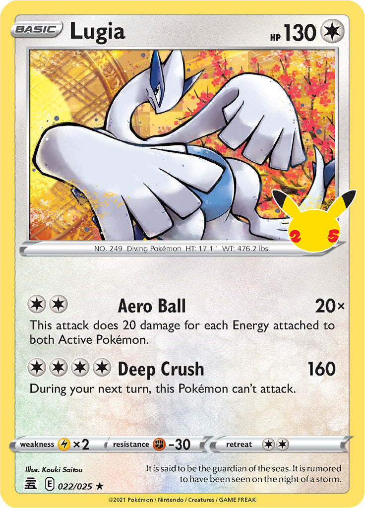 Lugia (022/025) [Celebrations: 25th Anniversary] | Mega City Incorporated