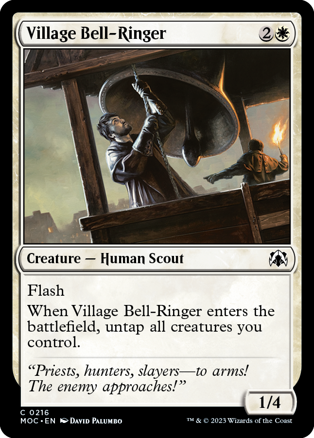 Village Bell-Ringer [March of the Machine Commander] | Mega City Incorporated