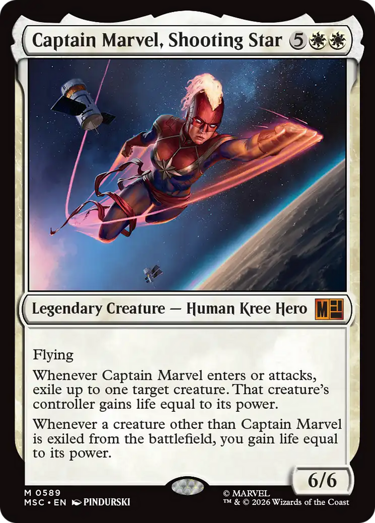 Captain Marvel, Shooting Star [Marvel Super Heroes Commander] | Mega City Incorporated