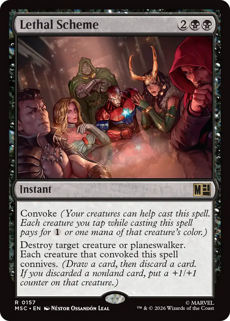 Lethal Scheme (Surge Foil) [Marvel Super Heroes Commander] | Mega City Incorporated