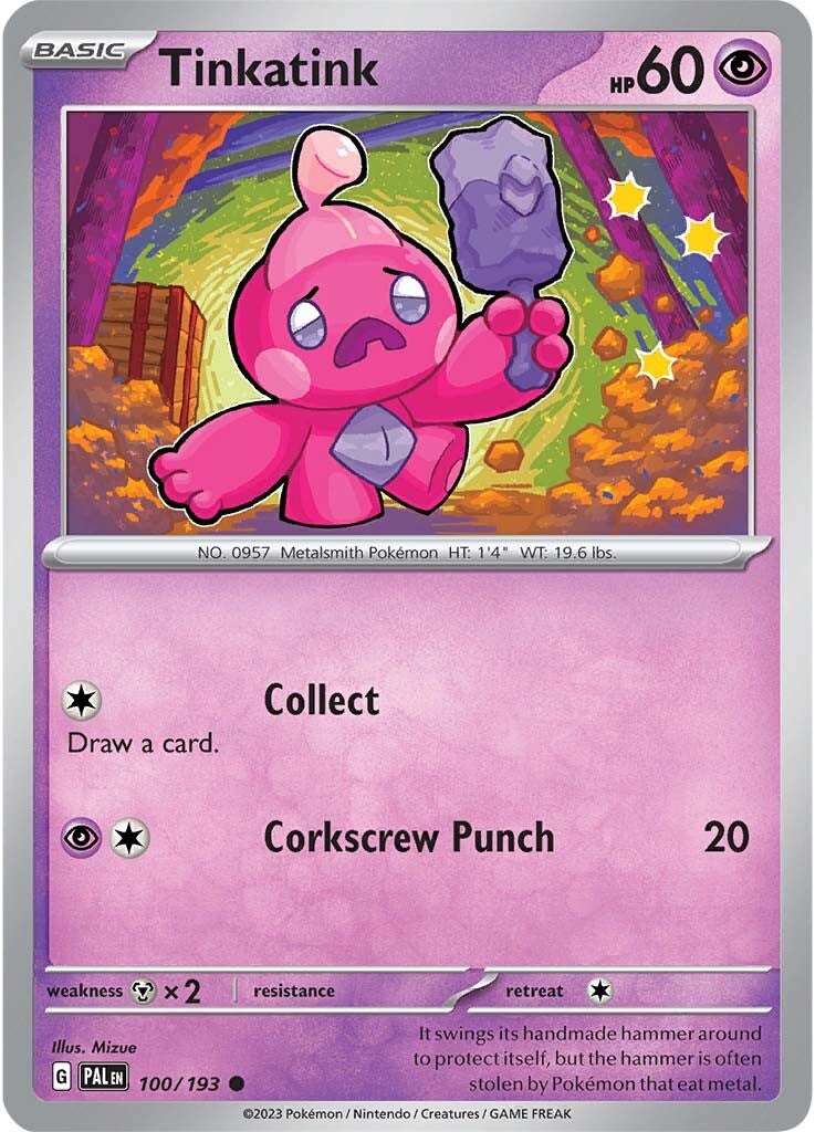 Tinkatink (100/193) [Scarlet & Violet: Paldea Evolved] | Mega City Incorporated