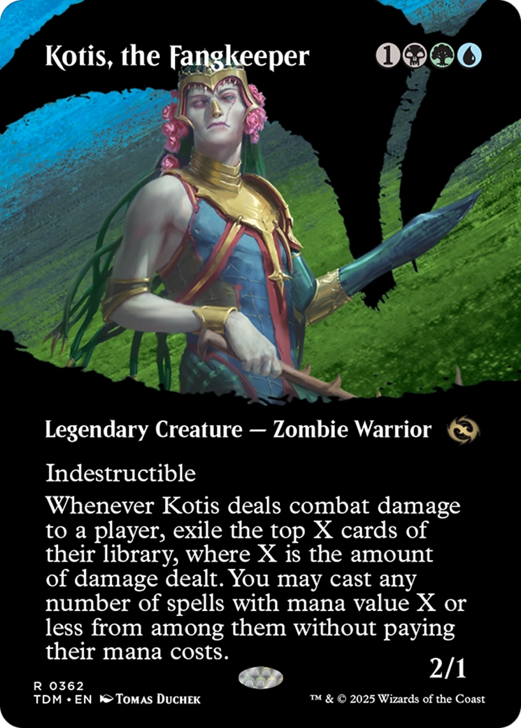 Kotis, the Fangkeeper (Borderless) [Tarkir: Dragonstorm] | Mega City Incorporated