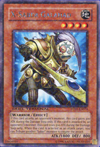 X-Saber Galahad [DT01-EN074] Rare | Mega City Incorporated