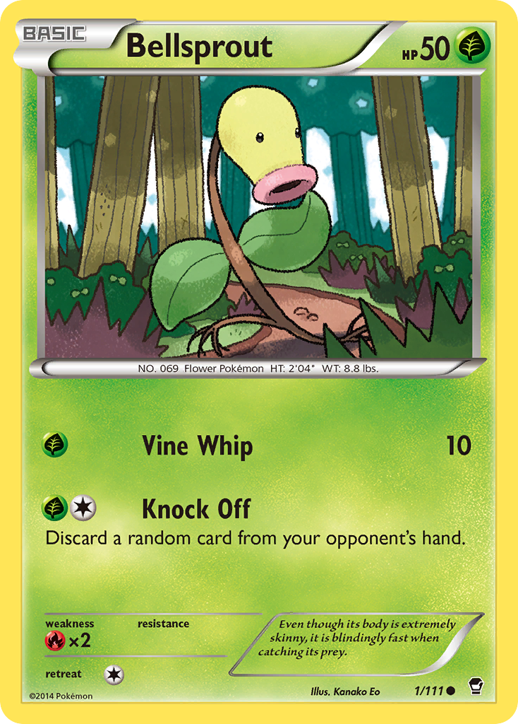 Bellsprout (1/111) [XY: Furious Fists] | Mega City Incorporated