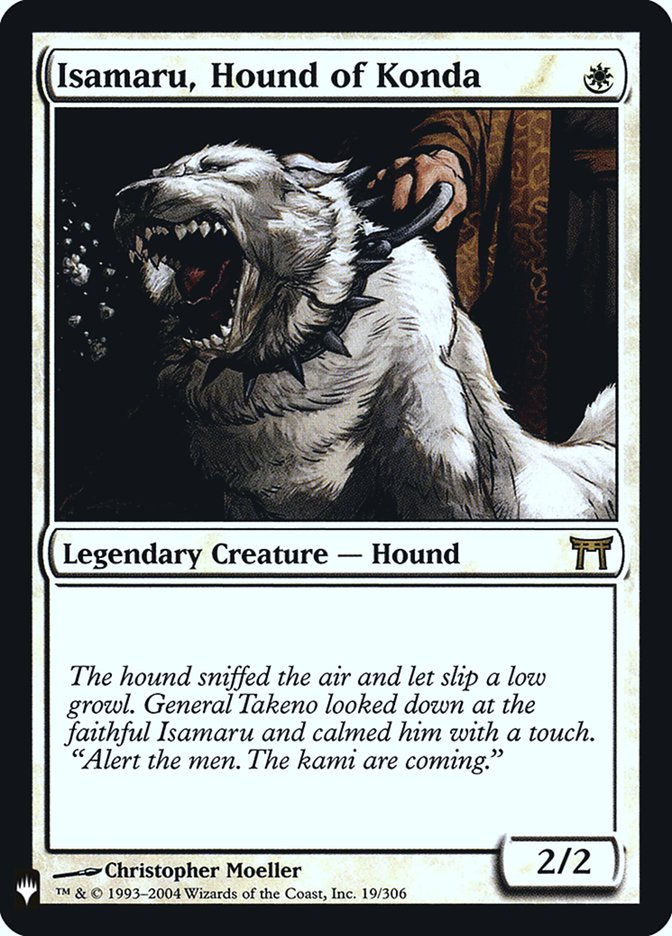 Isamaru, Hound of Konda [Mystery Booster] | Mega City Incorporated