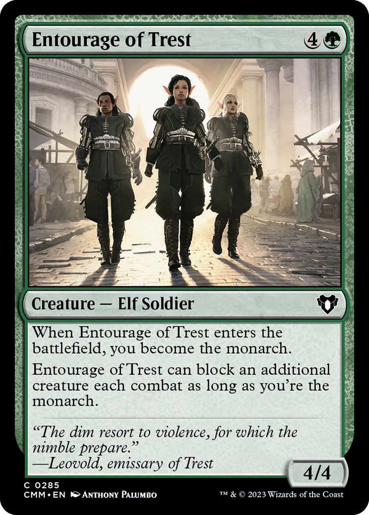 Entourage of Trest [Commander Masters] | Mega City Incorporated