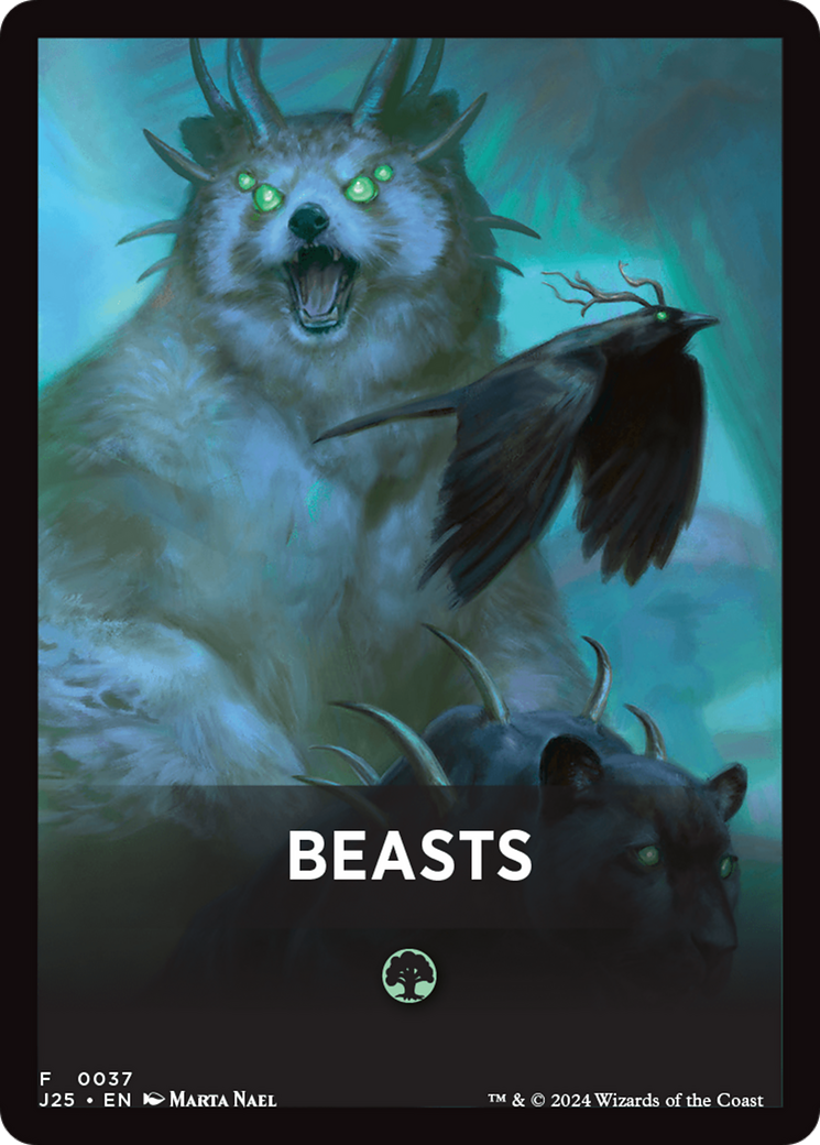 Beasts Theme Card [Foundations Jumpstart Front Cards] | Mega City Incorporated