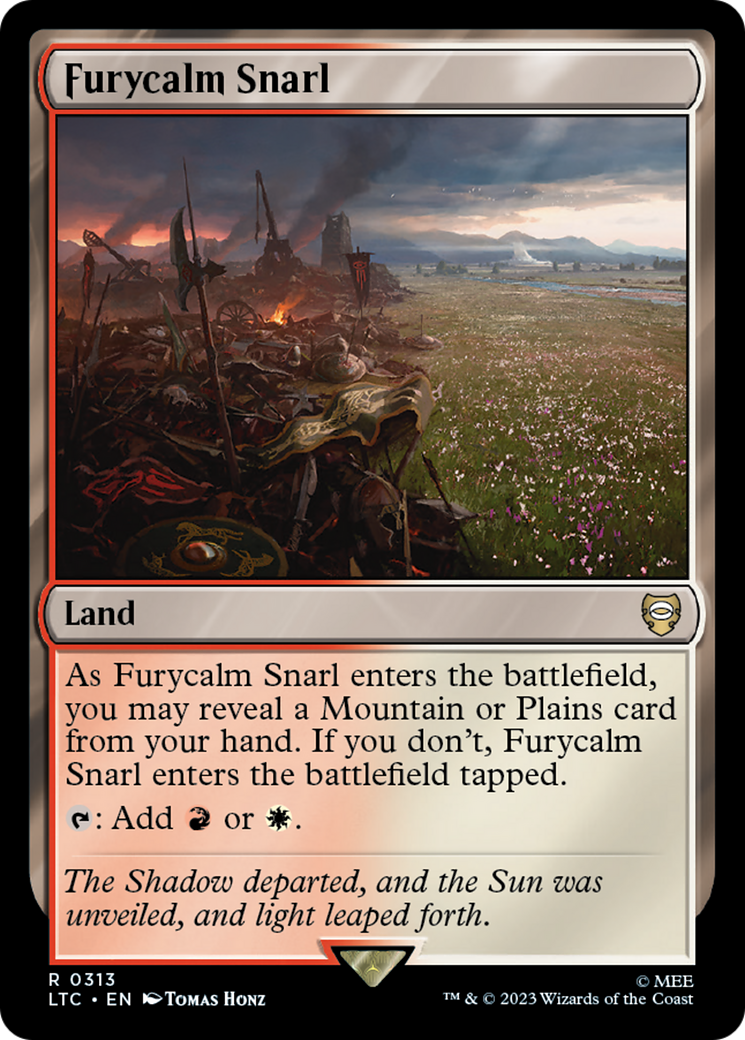 Furycalm Snarl [The Lord of the Rings: Tales of Middle-Earth Commander] | Mega City Incorporated
