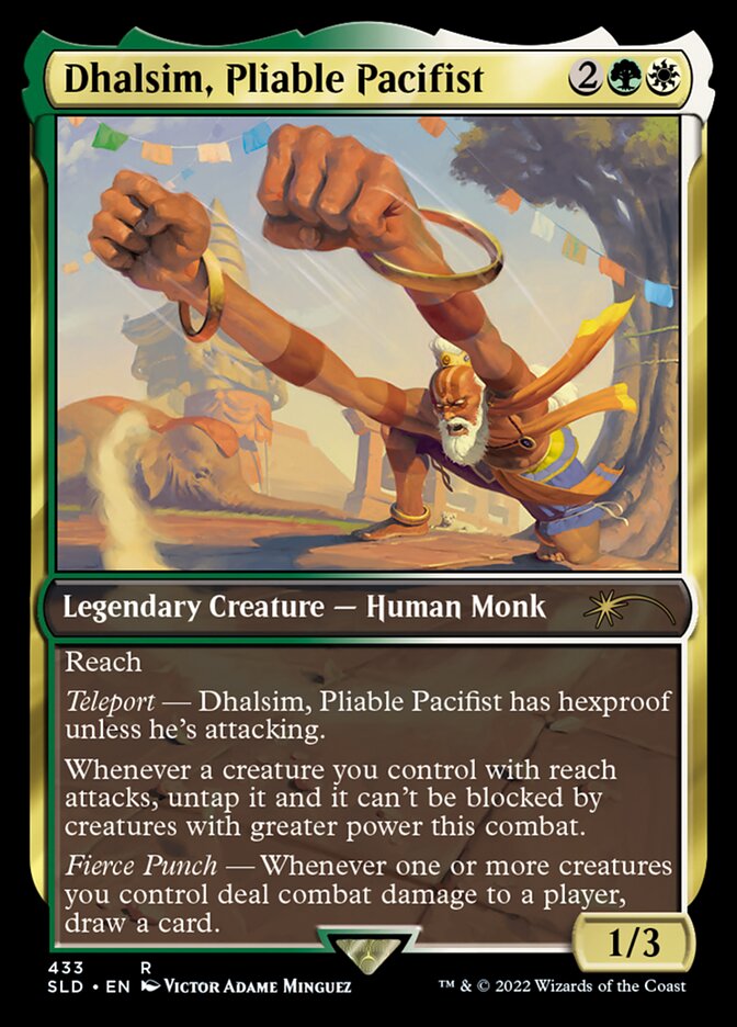 Dhalsim, Pliable Pacifist [Secret Lair Drop Series] | Mega City Incorporated