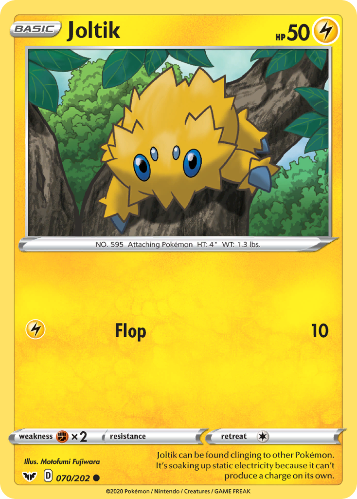 Joltik (070/202) [Sword & Shield: Base Set] | Mega City Incorporated