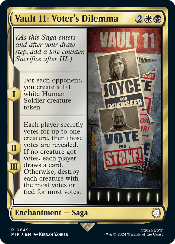 Vault 11: Voter's Dilemna (Surge Foil) [Fallout] | Mega City Incorporated