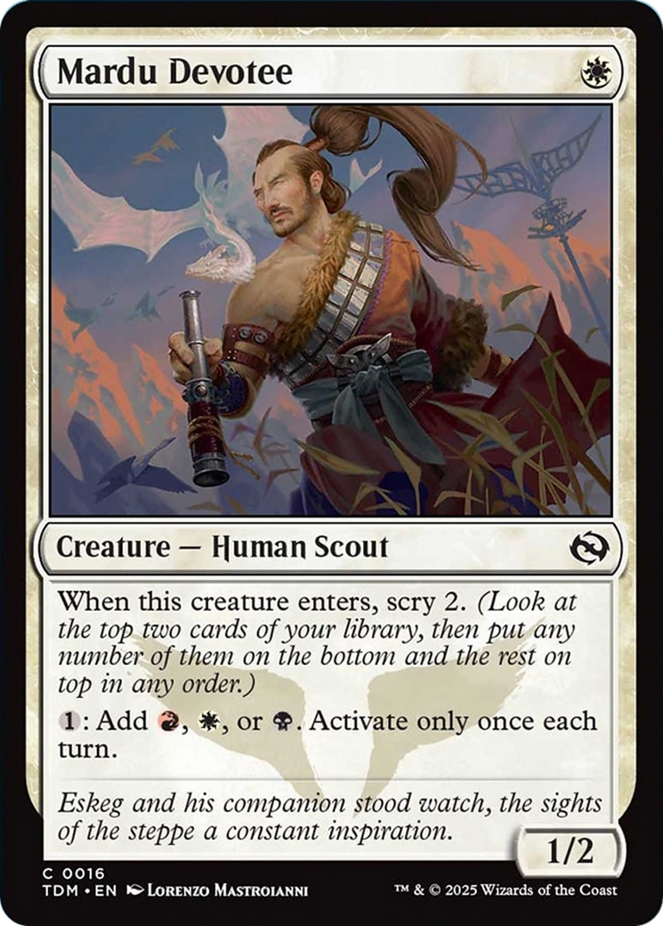 Mardu Devotee [Tarkir: Dragonstorm] | Mega City Incorporated