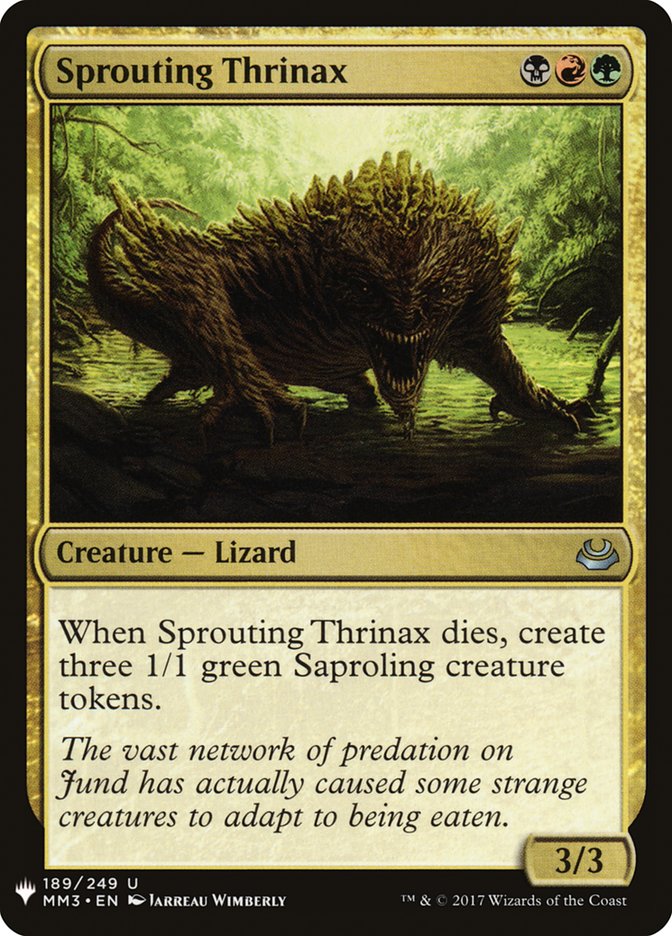 Sprouting Thrinax [Mystery Booster] | Mega City Incorporated