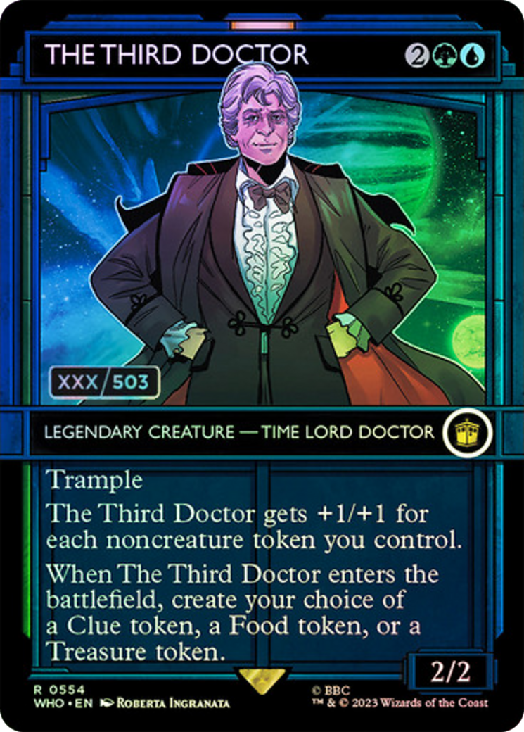 The Third Doctor (Serial Numbered) [Doctor Who] | Mega City Incorporated