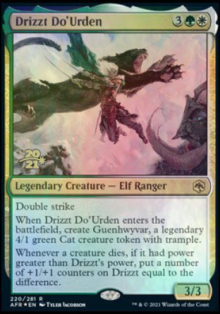 Drizzt Do'Urden [Dungeons & Dragons: Adventures in the Forgotten Realms Prerelease Promos] | Mega City Incorporated