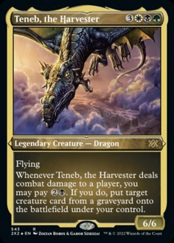 Teneb, the Harvester (Foil Etched) [Double Masters 2022] | Mega City Incorporated