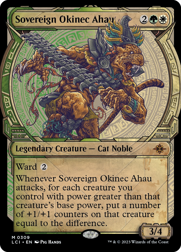 Sovereign Okinec Ahau (Showcase) [The Lost Caverns of Ixalan] | Mega City Incorporated