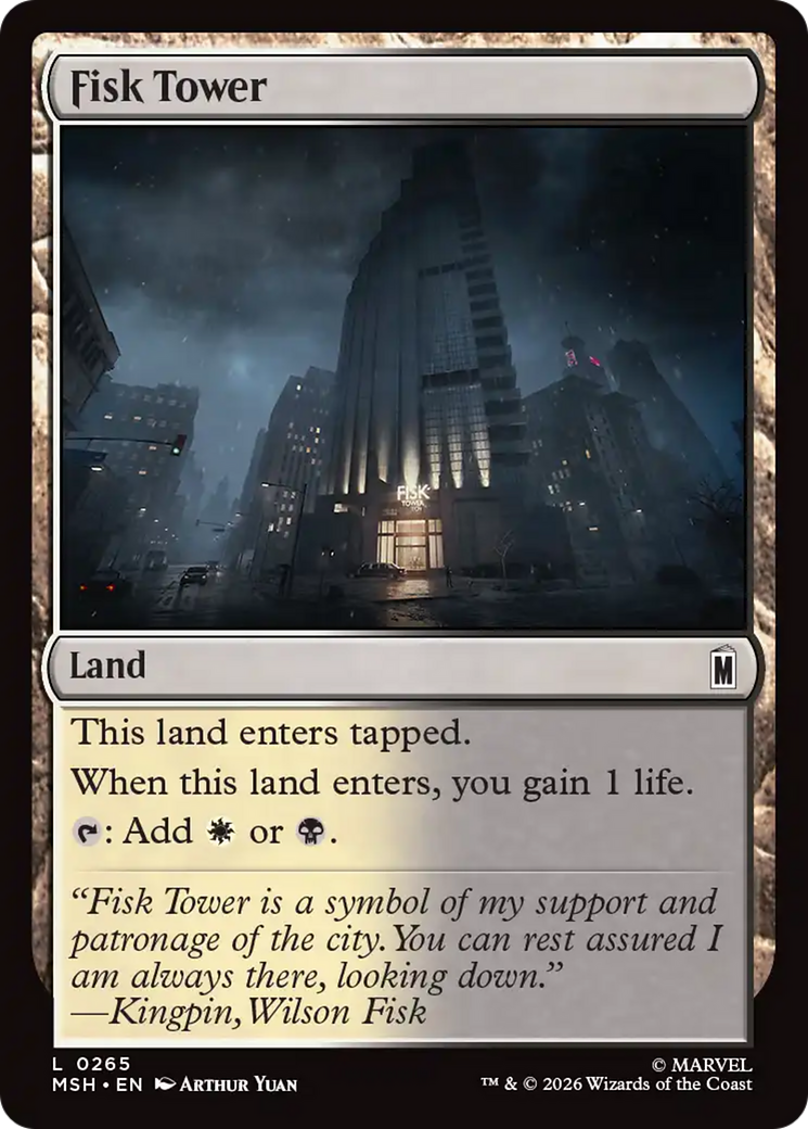Fisk Tower [Marvel Super Heroes] | Mega City Incorporated