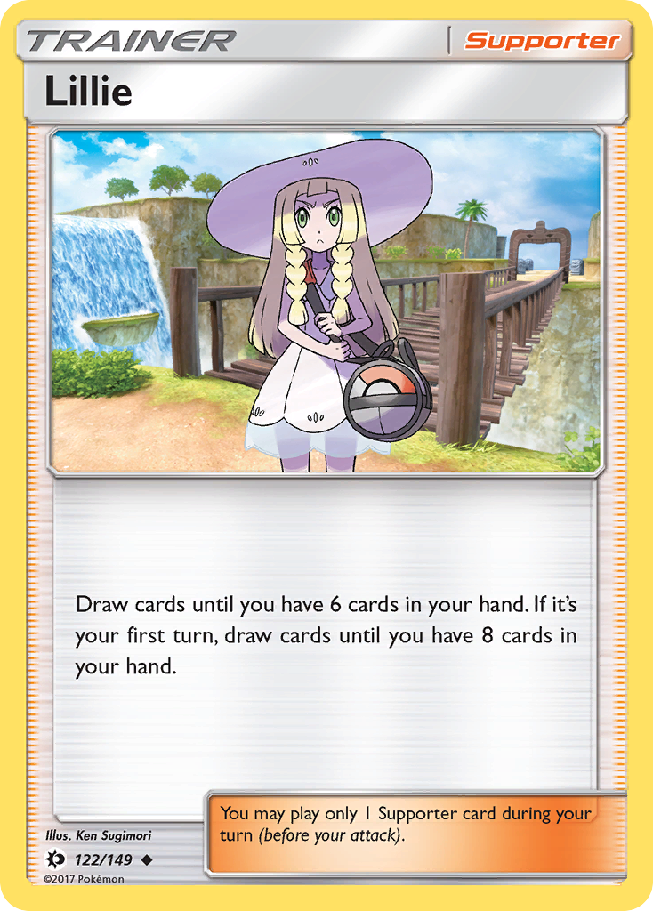 Lillie (122/149) [Sun & Moon: Base Set] | Mega City Incorporated