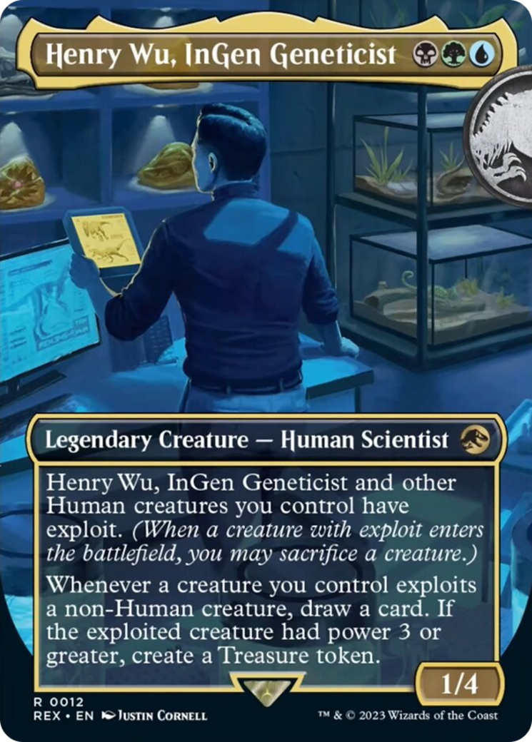 Henry Wu, InGen Geneticist (Borderless) [Jurassic World Collection] | Mega City Incorporated