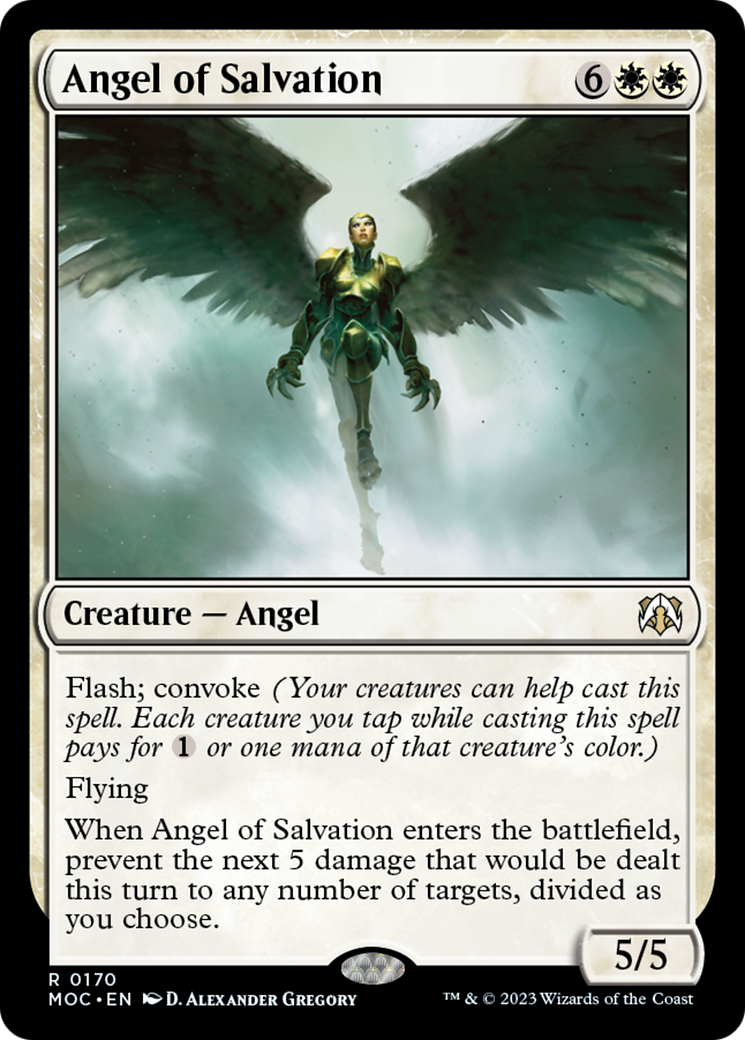 Angel of Salvation [March of the Machine Commander] | Mega City Incorporated