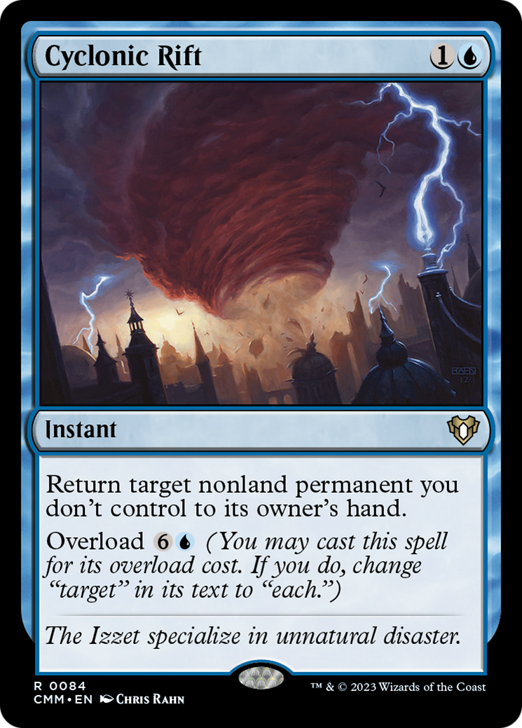 Cyclonic Rift [Commander Masters] | Mega City Incorporated