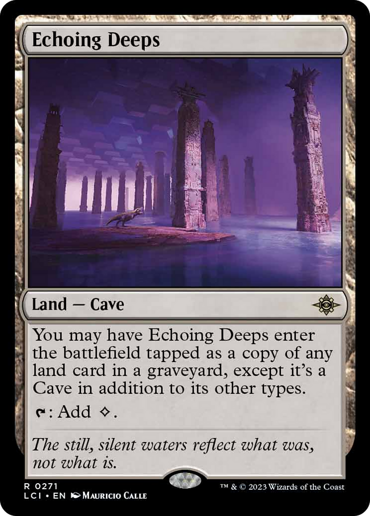 Echoing Deeps [The Lost Caverns of Ixalan] | Mega City Incorporated