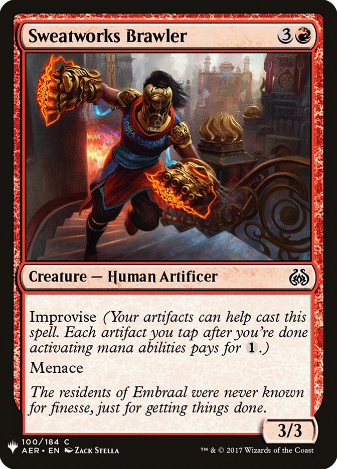 Sweatworks Brawler [Mystery Booster] | Mega City Incorporated