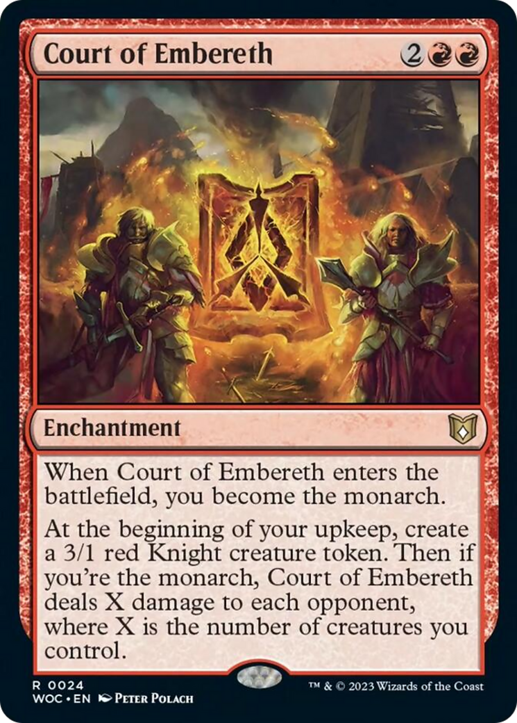 Court of Embereth [Wilds of Eldraine Commander] | Mega City Incorporated