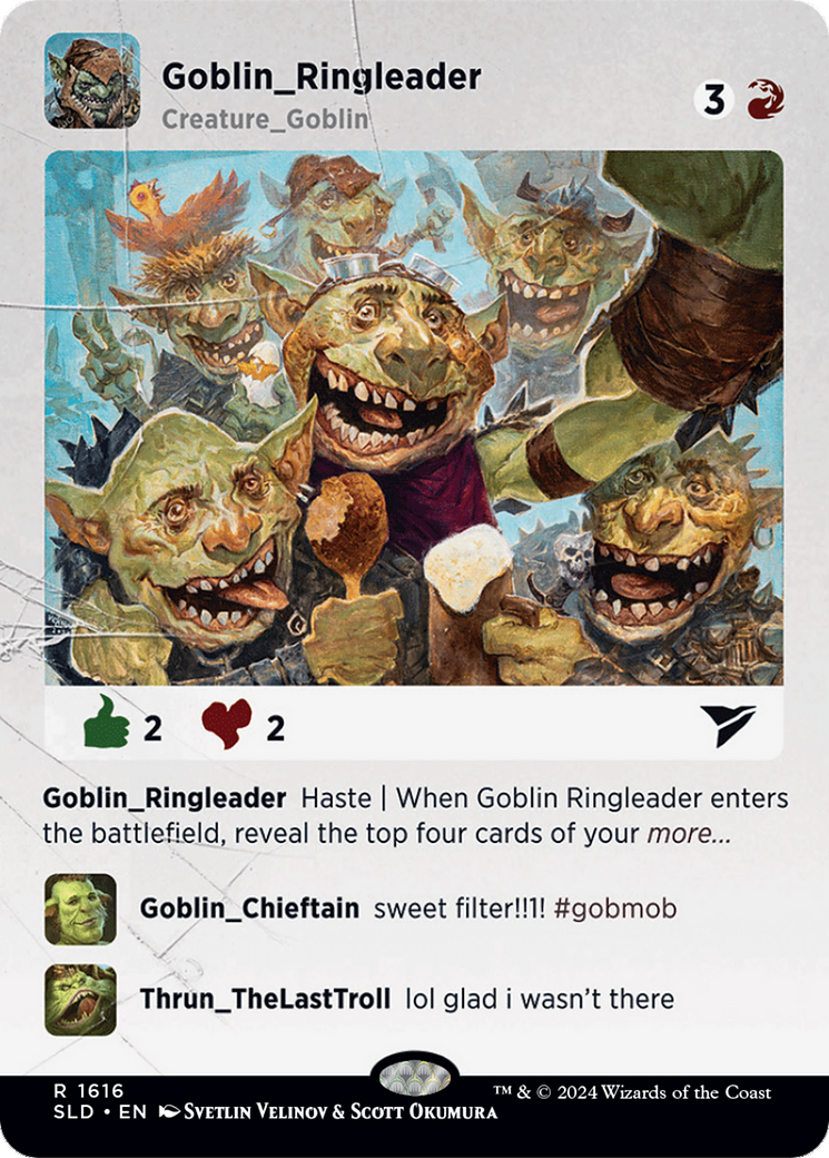 Goblin Ringleader [Secret Lair Drop Series] | Mega City Incorporated