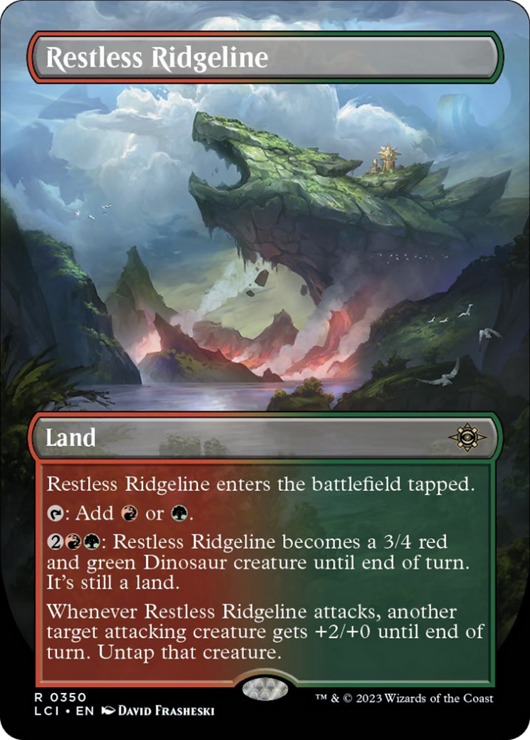 Restless Ridgeline (Borderless) [The Lost Caverns of Ixalan] | Mega City Incorporated