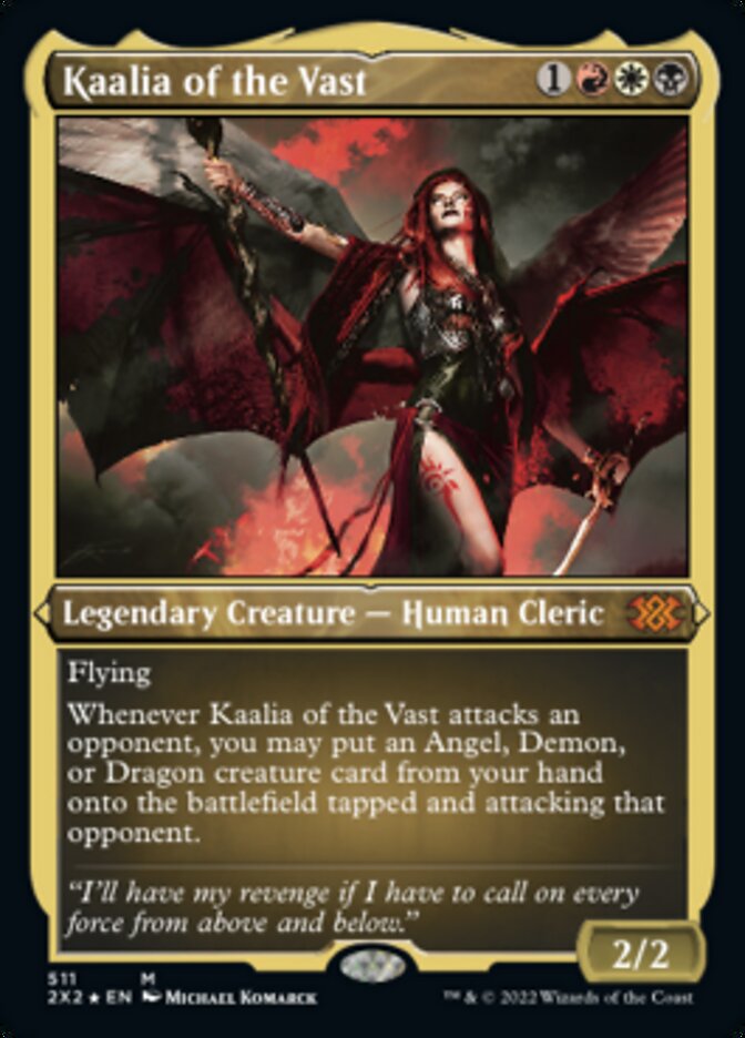 Kaalia of the Vast (Foil Etched) [Double Masters 2022] | Mega City Incorporated