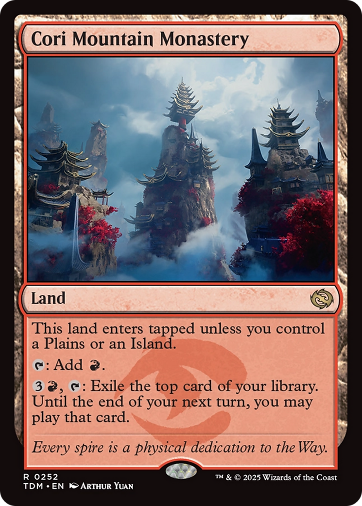 Cori Mountain Monastery [Tarkir: Dragonstorm] | Mega City Incorporated