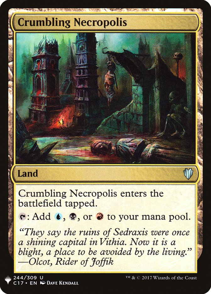 Crumbling Necropolis [Mystery Booster] | Mega City Incorporated