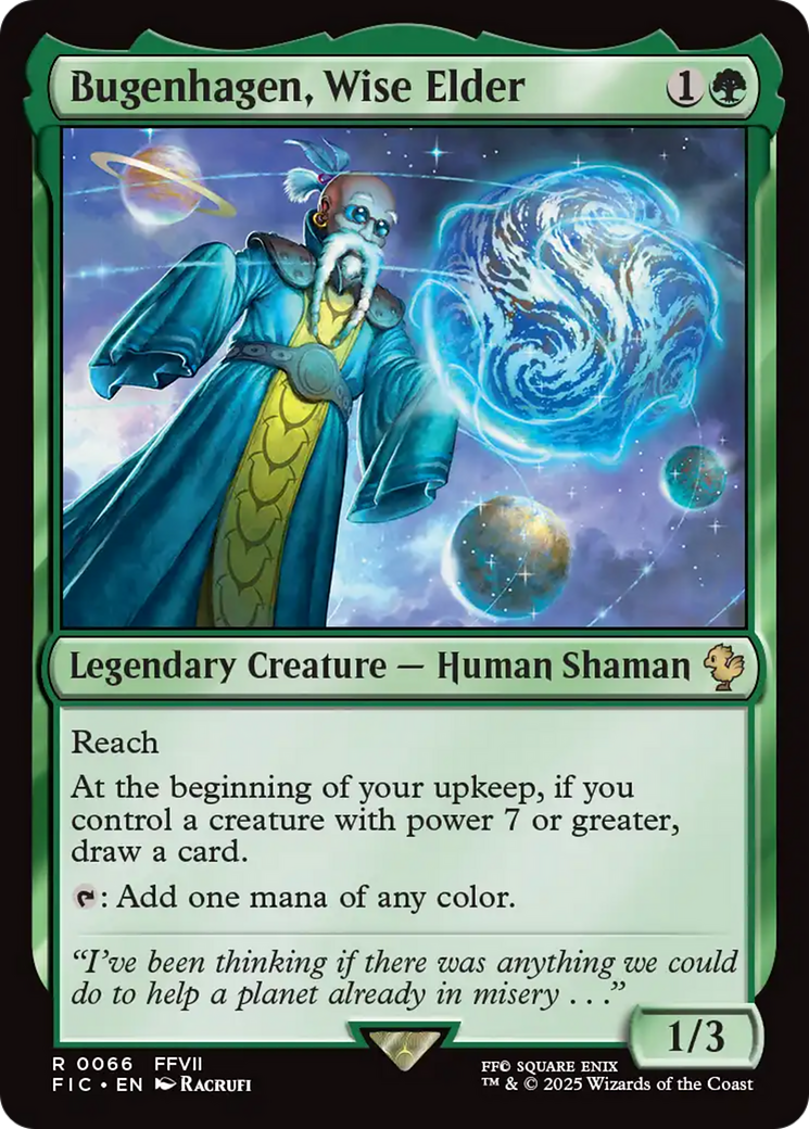 Bugenhagen, Wise Elder [FINAL FANTASY Commander] | Mega City Incorporated