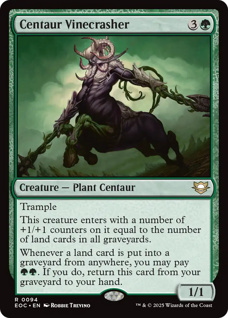 Centaur Vinecrasher [Edge of Eternities Commander] | Mega City Incorporated