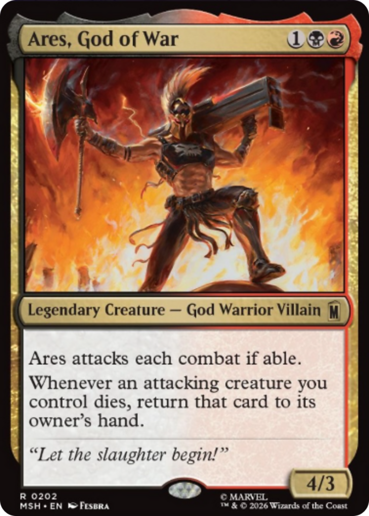 Ares, God of War [Marvel Super Heroes] | Mega City Incorporated