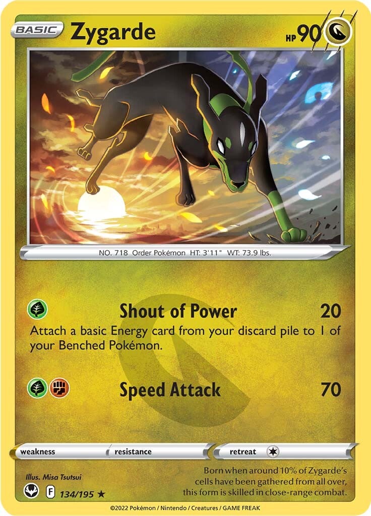 Zygarde (134/195) [Sword & Shield: Silver Tempest] | Mega City Incorporated