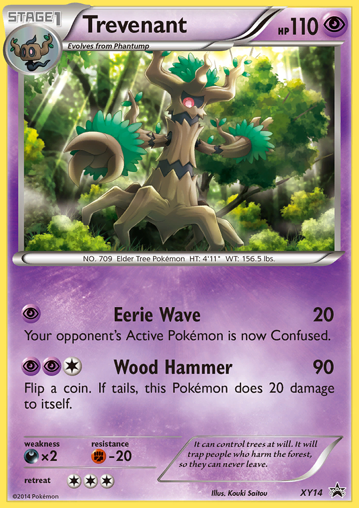 Trevenant (XY14) [XY: Black Star Promos] | Mega City Incorporated