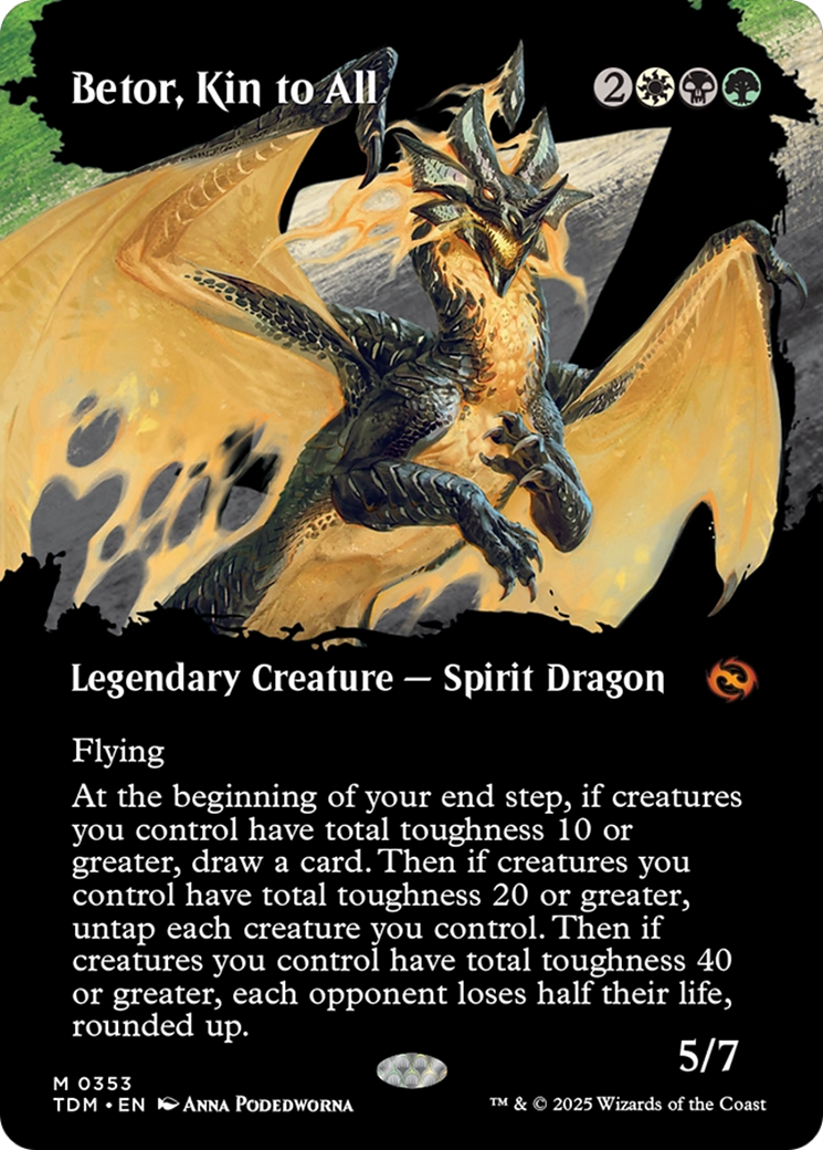 Betor, Kin to All (Borderless) [Tarkir: Dragonstorm] | Mega City Incorporated