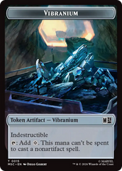 Ox // Vibranium Double-Sided Token [Marvel Super Heroes Commander Tokens] | Mega City Incorporated