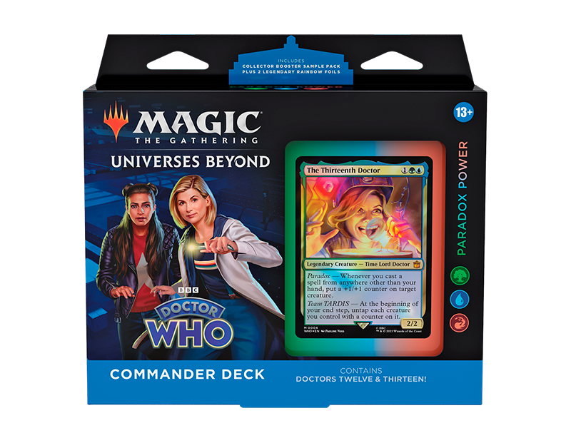 Doctor Who MTG Paradox Power Commander Deck | Mega City Incorporated