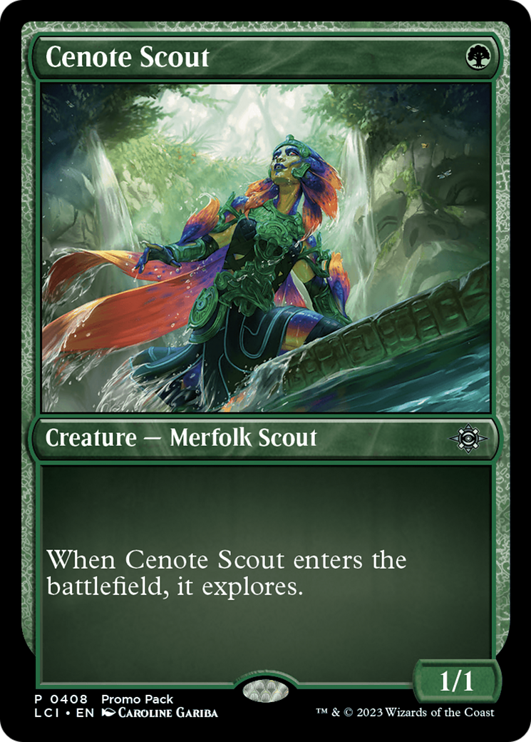 Cenote Scout [The Lost Caverns of Ixalan Promos] | Mega City Incorporated