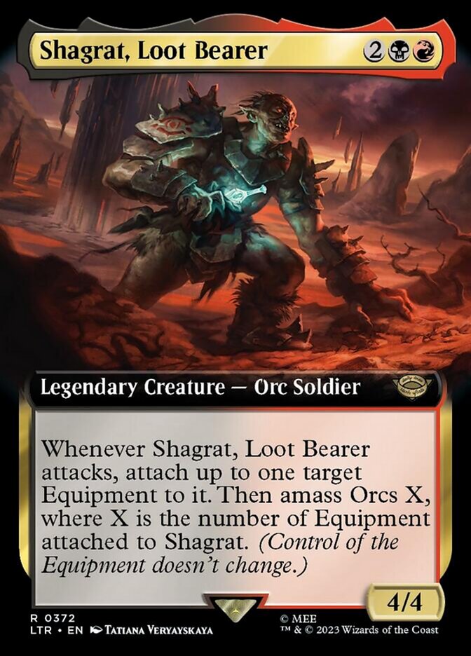 Shagrat, Loot Bearer (Extended Art) [The Lord of the Rings: Tales of Middle-Earth] | Mega City Incorporated