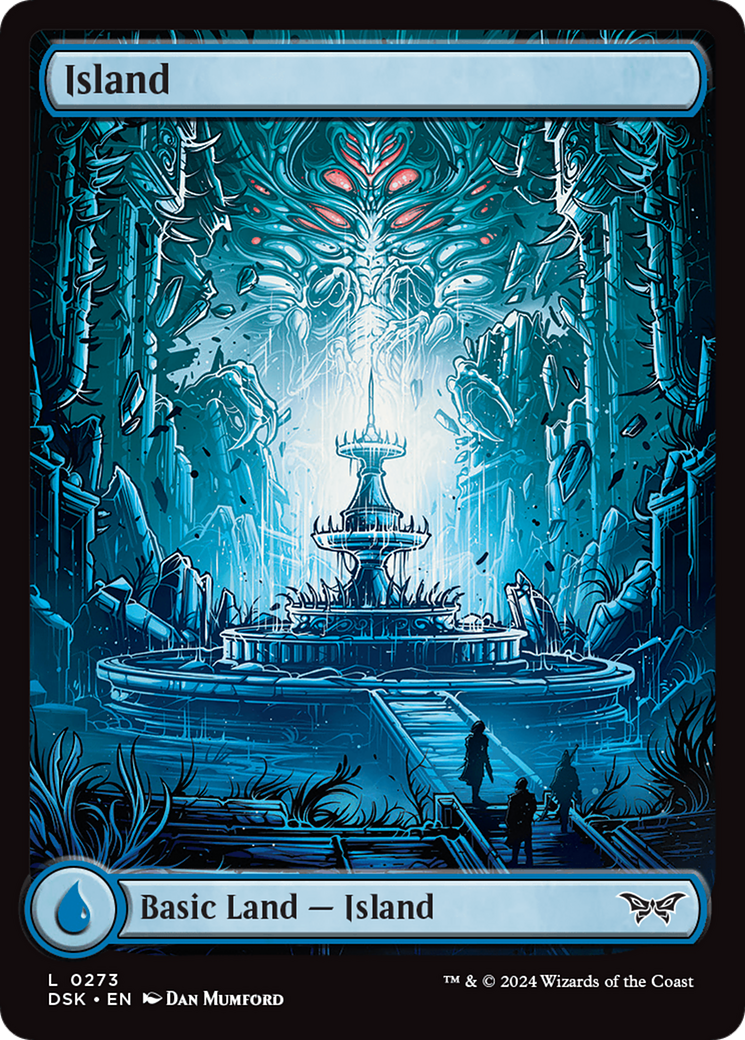 Island (273) - Full Art [Duskmourn: House of Horror] | Mega City Incorporated